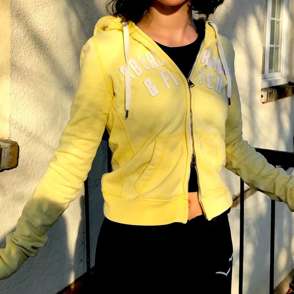 Abercrombie and Fitch zip up hoodie